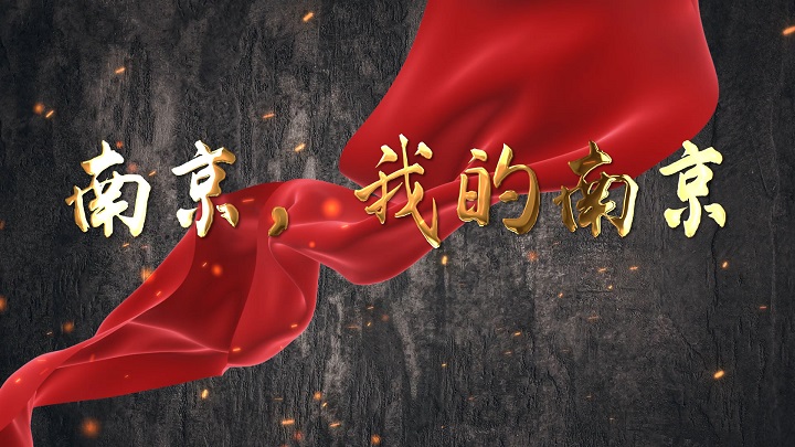 南京，我的南京-南京大屠杀纪念日1213主题经典朗诵配乐led背景视频