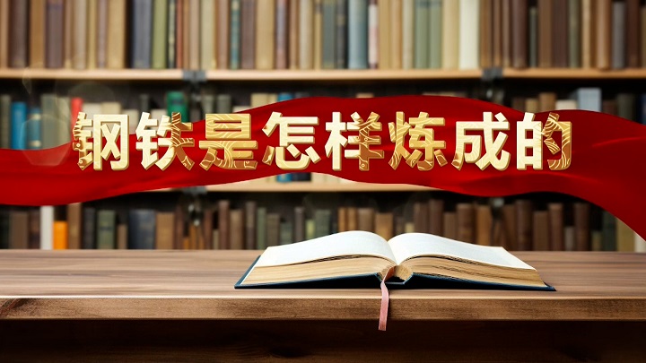钢铁是怎样炼成的-好书推荐，好书分享主题配乐背景视频