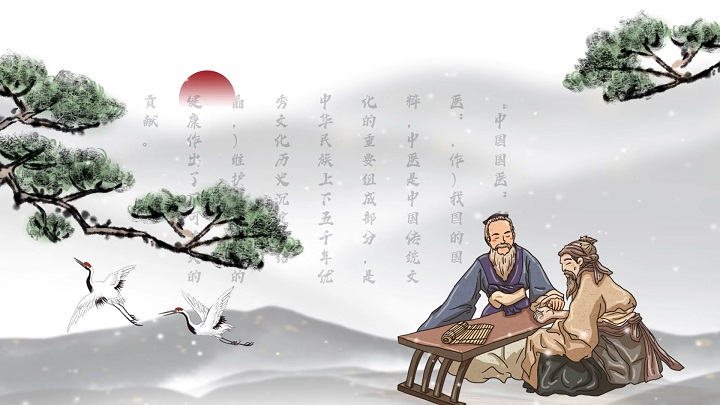 传承中医-中医古风，中医演讲，中医人，中医药科普等主题演讲配乐背景视频